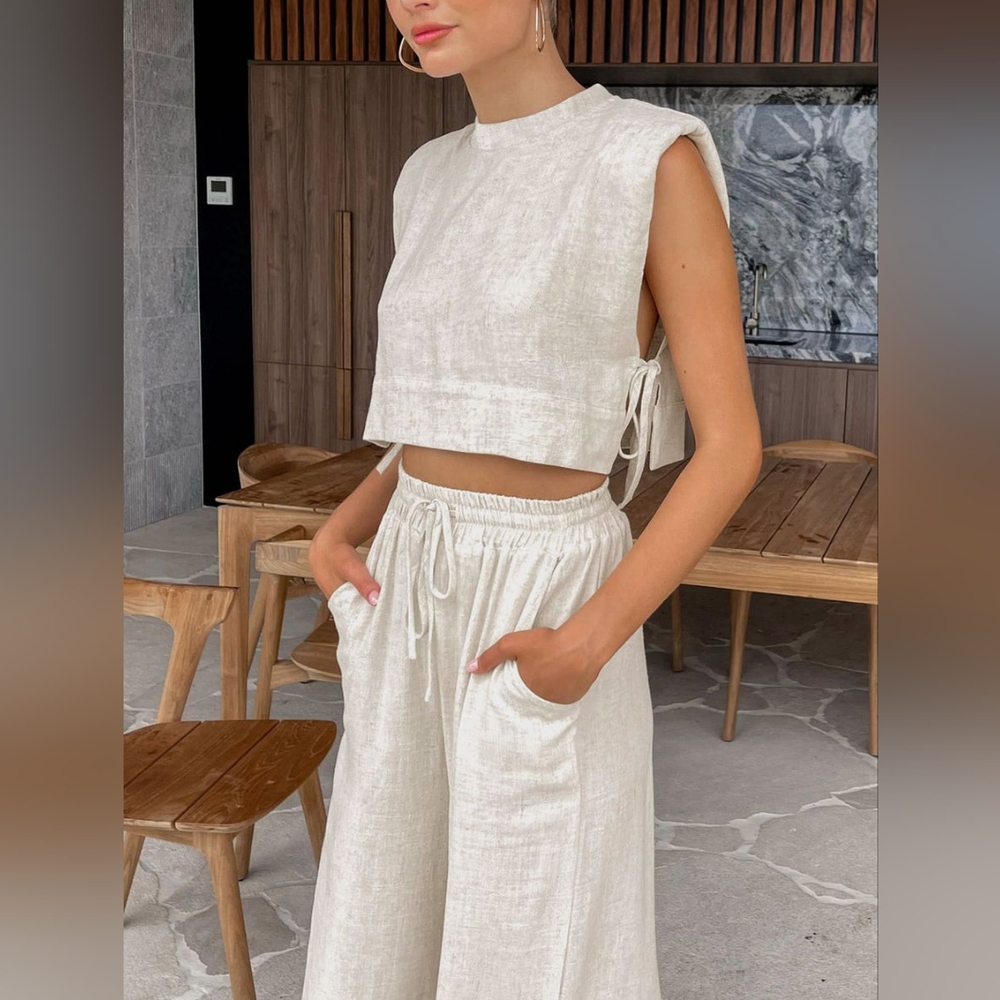 Linen 2 piece outfit